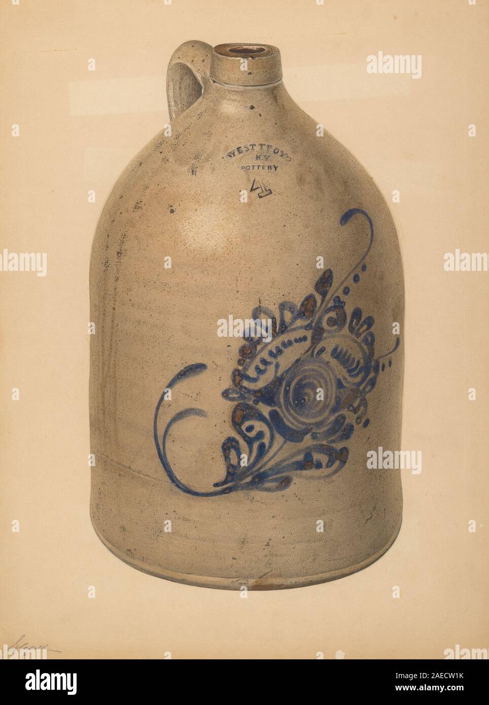 Giacinto Capelli, Brocca Brocca 1941; 1941data Foto Stock