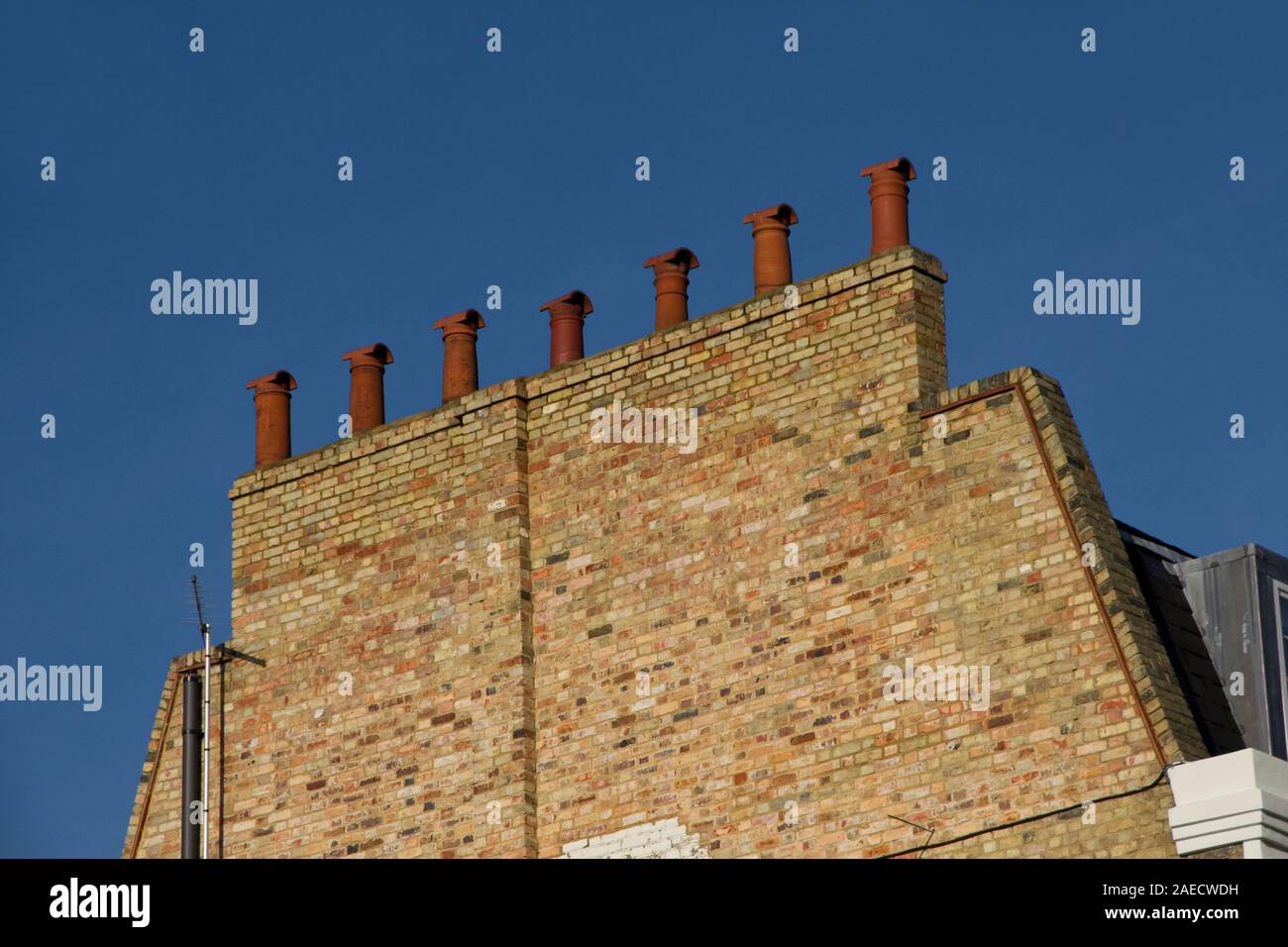 Comignoli a Islington, London, Regno Unito Foto Stock