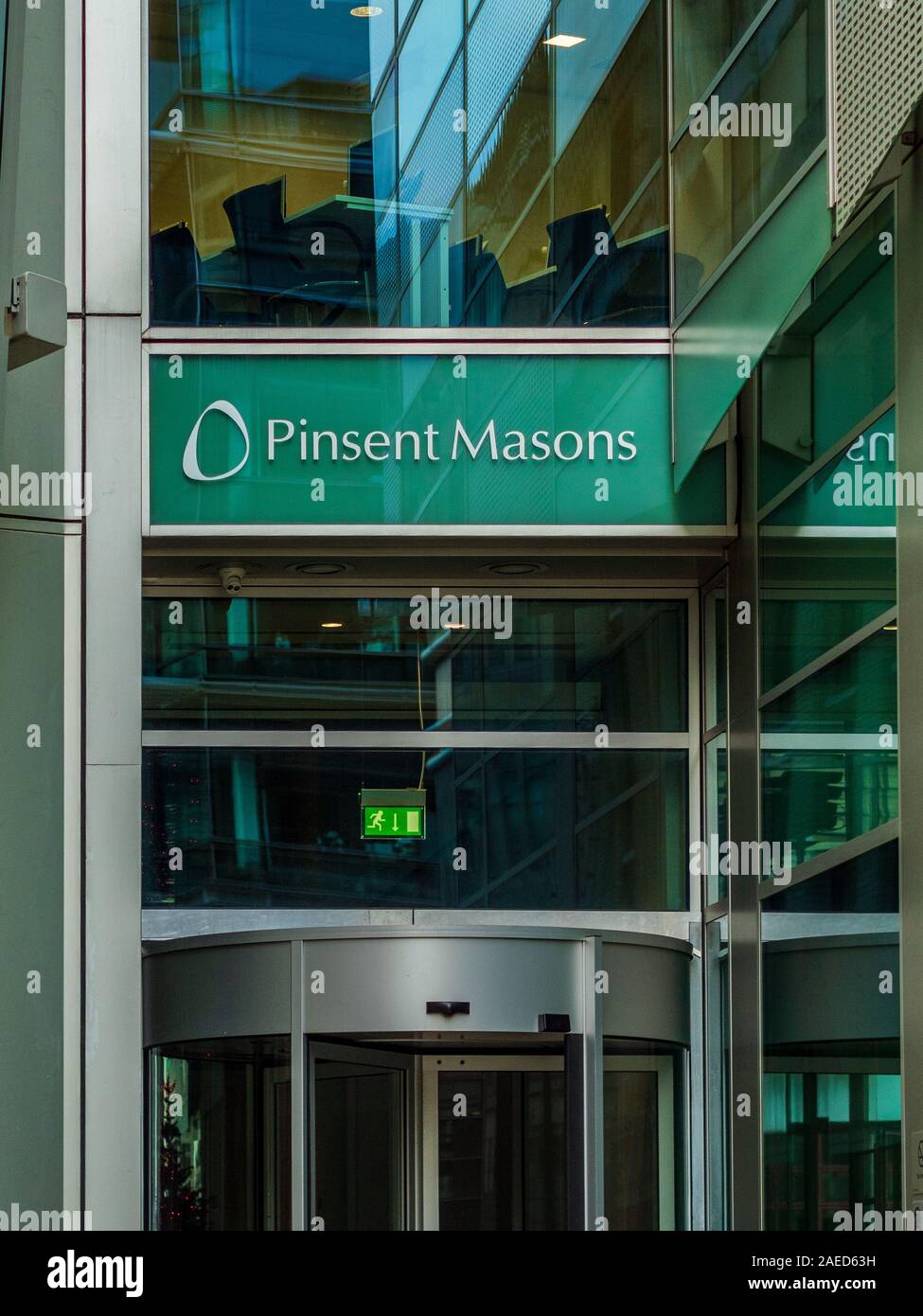 Pinsent muratori LLP è uno studio legale internazionale basata in corona posto nella città di London Financial District Foto Stock