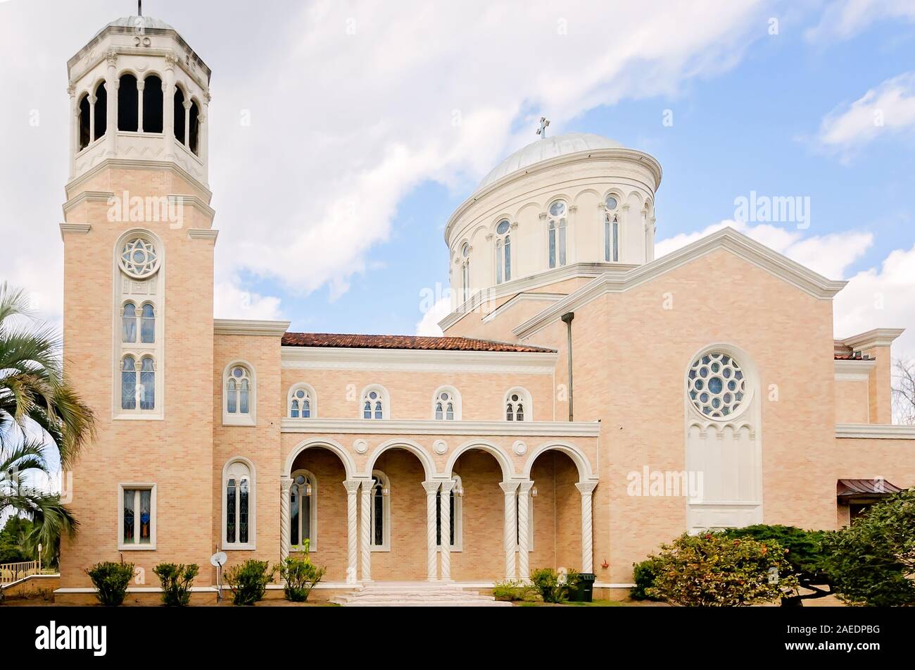 Malbis Memorial Church è raffigurato, Marzo 7, 2016 in Daphne, Alabama. Foto Stock
