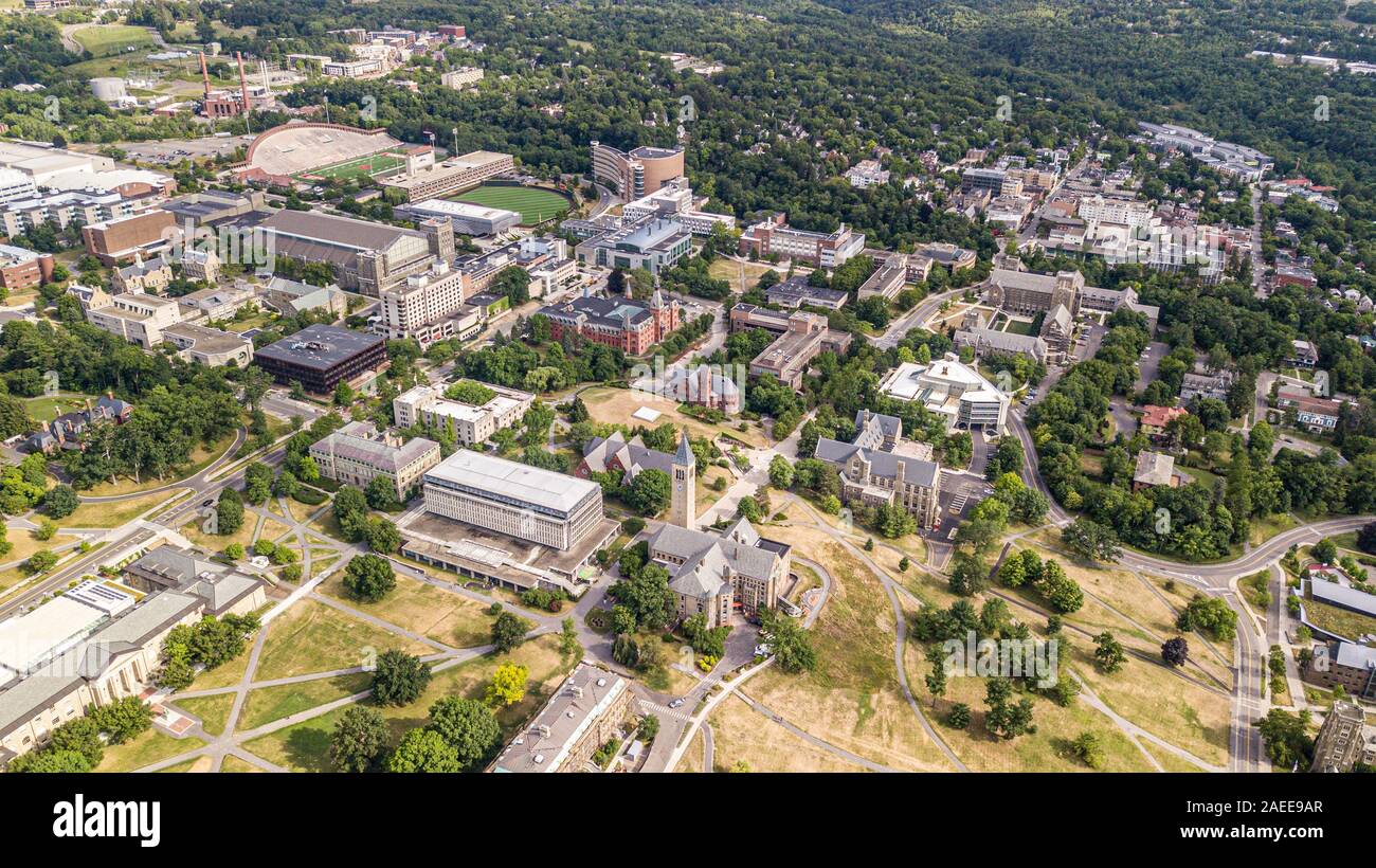 La Cornell University, Ithica, NY, STATI UNITI D'AMERICA Foto Stock