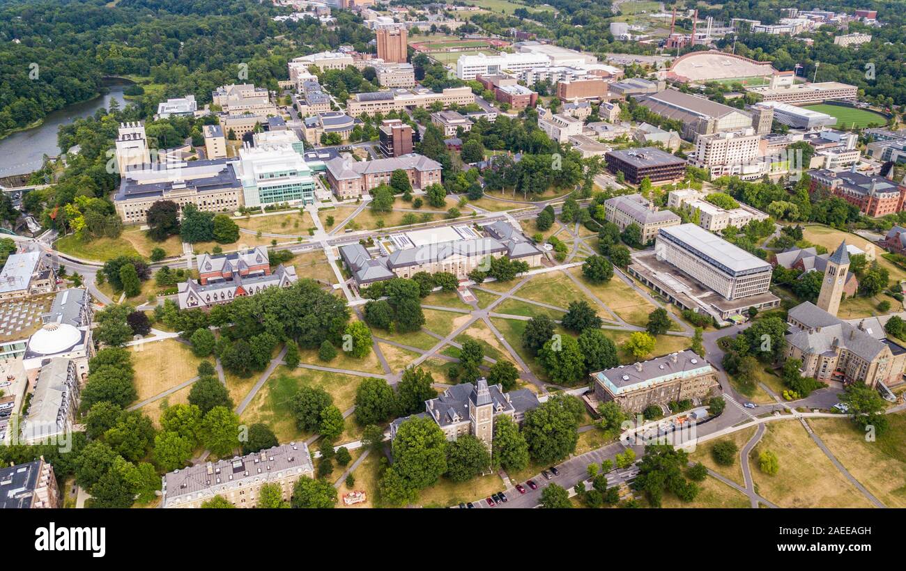Cornell University Campus, Ithica, NY, STATI UNITI D'AMERICA Foto Stock