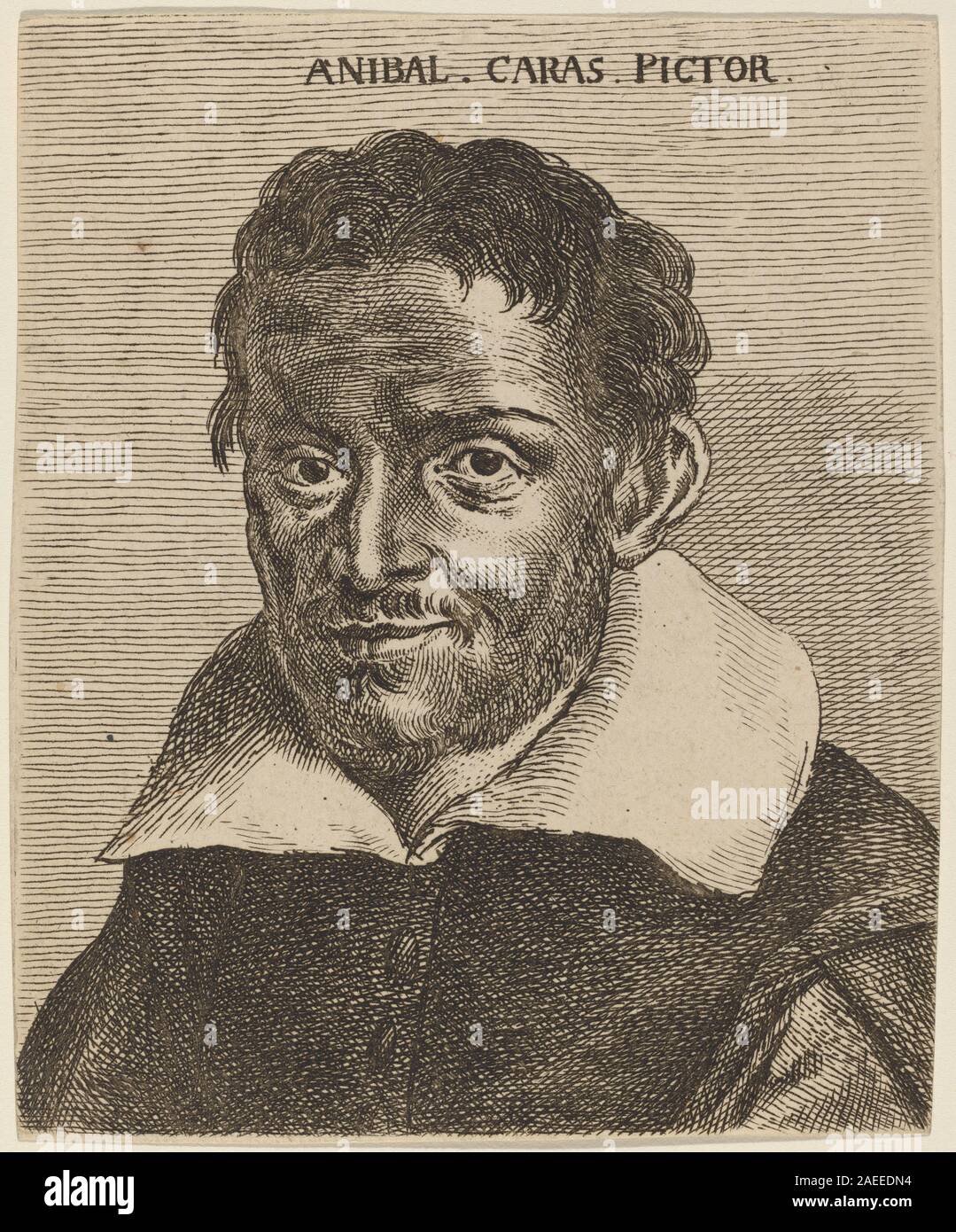 L'italiano del secolo XVIII, Annibale Carracci Annibale Carracci Foto Stock