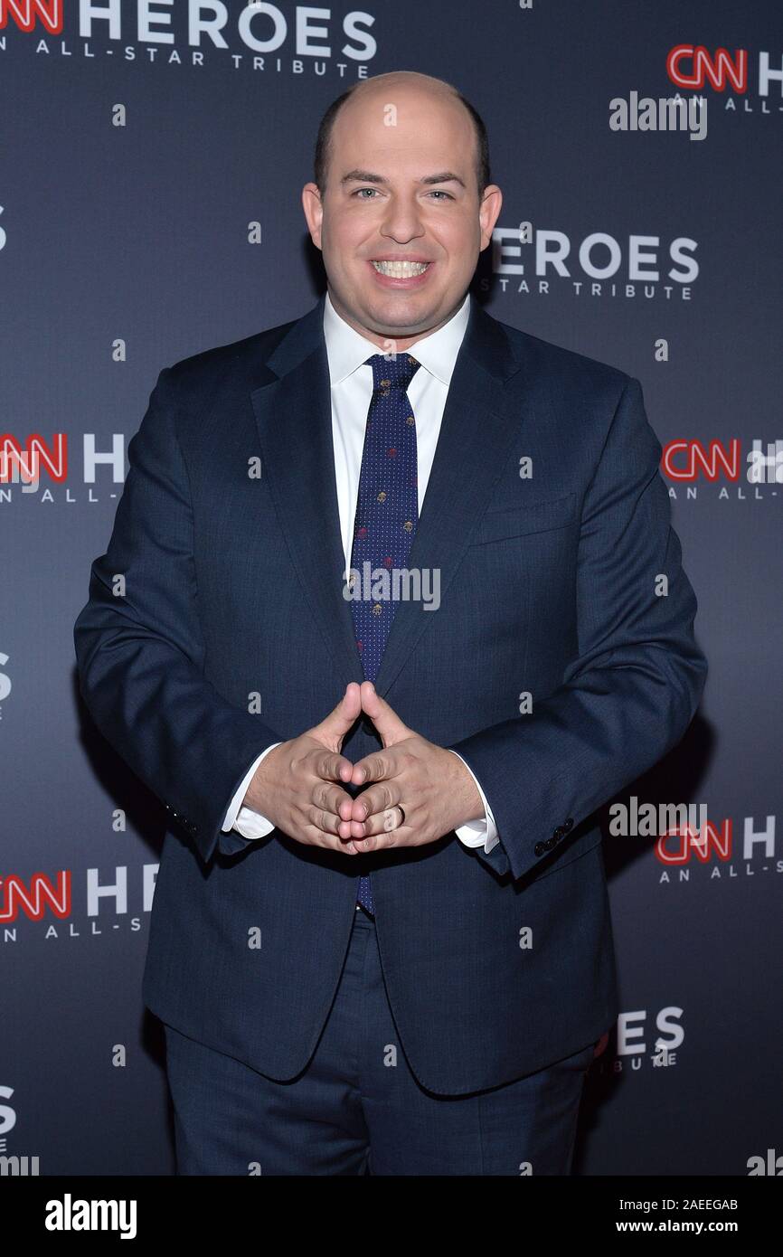 Brian Stelter assiste il XIII annuale degli eroi della CNN presso il Museo Americano di Storia Naturale di New York, NY, 8 dicembre 2019. (Foto di Antonio Behar/Sipa USA) Foto Stock