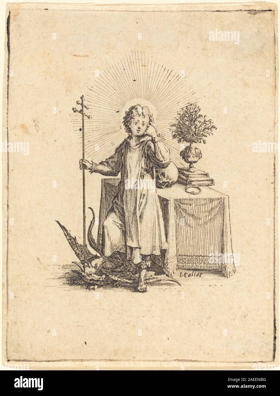 Jacques Callot, il giovane Gesù il giovane Gesù Foto Stock