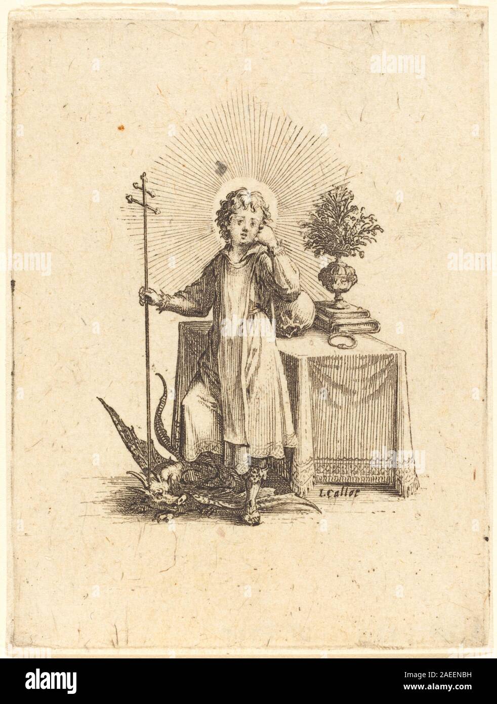 Jacques Callot, il giovane Gesù il giovane Gesù Foto Stock