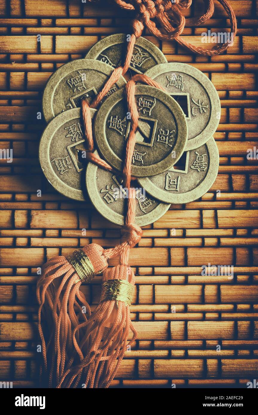 4 Monete Cinesi Feng Shui Per E on