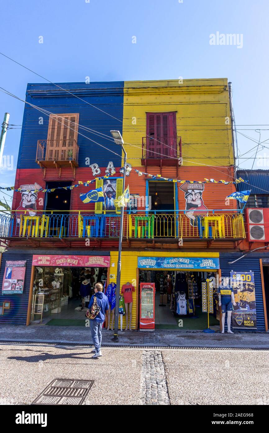 La Boca, Buenos Aires, Argentina, Sud America Foto Stock