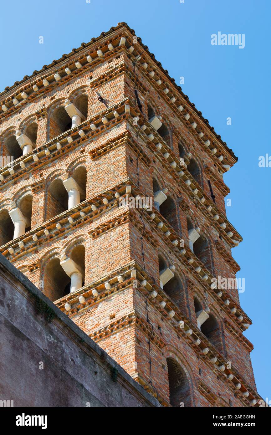 Roma, Italia - Ott 03, 2018: vista della Basilica dei Santi Bonifacio e Alessio in Roma Foto Stock