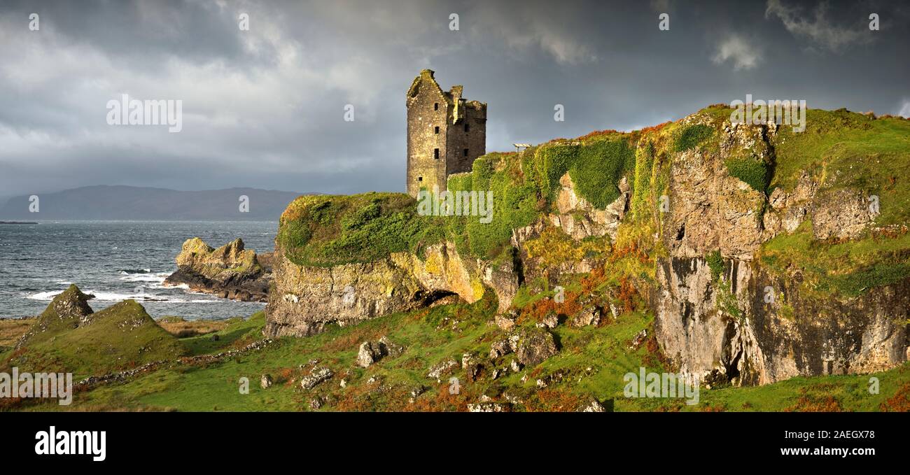 Castello Di Gylen, Kerrera, Oban, Scozia (2) Foto Stock
