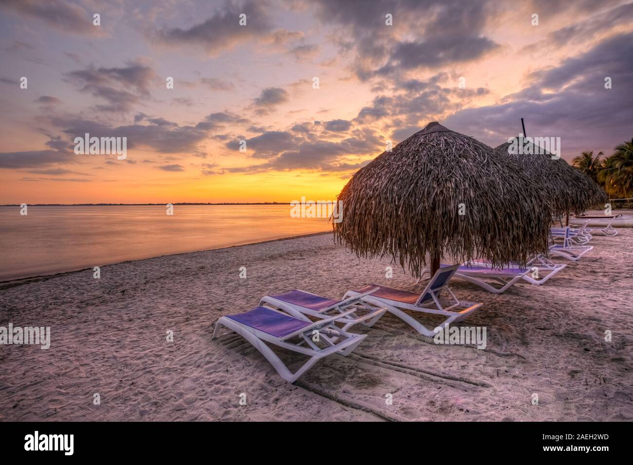 Playa Larga, Matanzas, Cuba, America del Nord Foto Stock