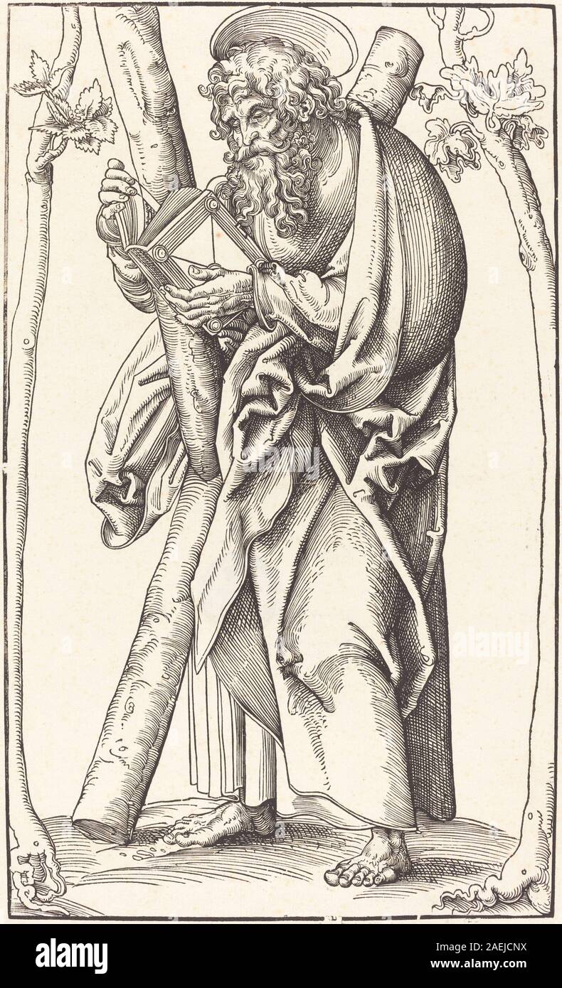 Lucas Cranach il Vecchio, Saint Andrew Saint Andrew Foto Stock Lucas Cranach il Vecchio, Saint Andrew Saint Andrew Foto Stock