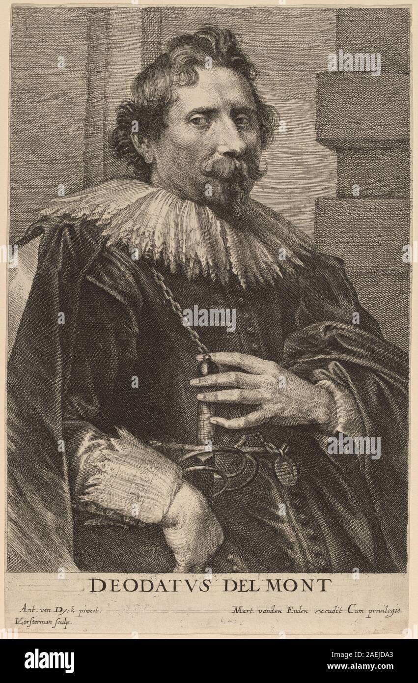Emil Lucas Vorsterman dopo Sir Anthony van Dyck, Deodat Delmont, probabilmente 1626-1641 Deodat Delmont; probabilmente 1626/1641 Foto Stock