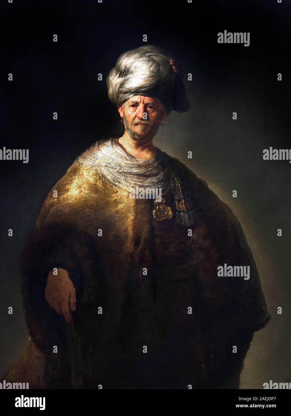 Un Oriental 1635 Harmenszoon Rembrandt van Rijn 1606-1669 Olandese, Paesi Bassi, Olanda, Foto Stock