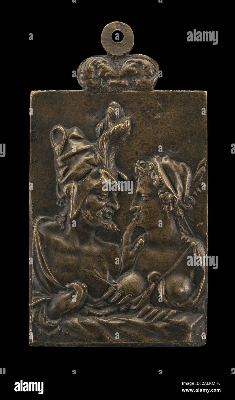 Netherlandish del XVII secolo, busti di un uomo e di una donna, c 1600 busti di uomo e donna; circa 1600 data Foto Stock