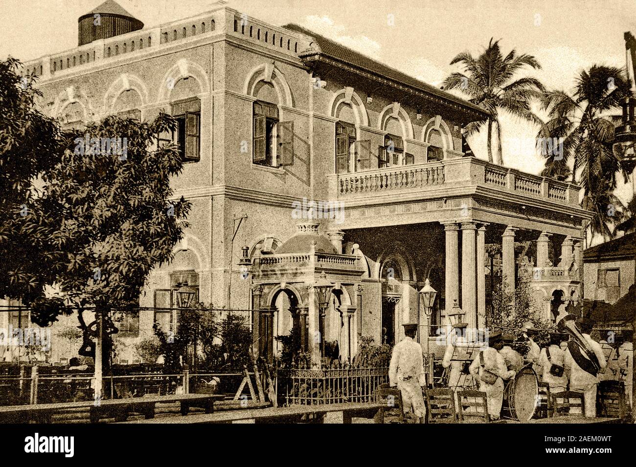 25 ott 2012 vintage foto-Albless Baug,(Hall per Parsi cerimonia nuziale) Bombay Foto Stock