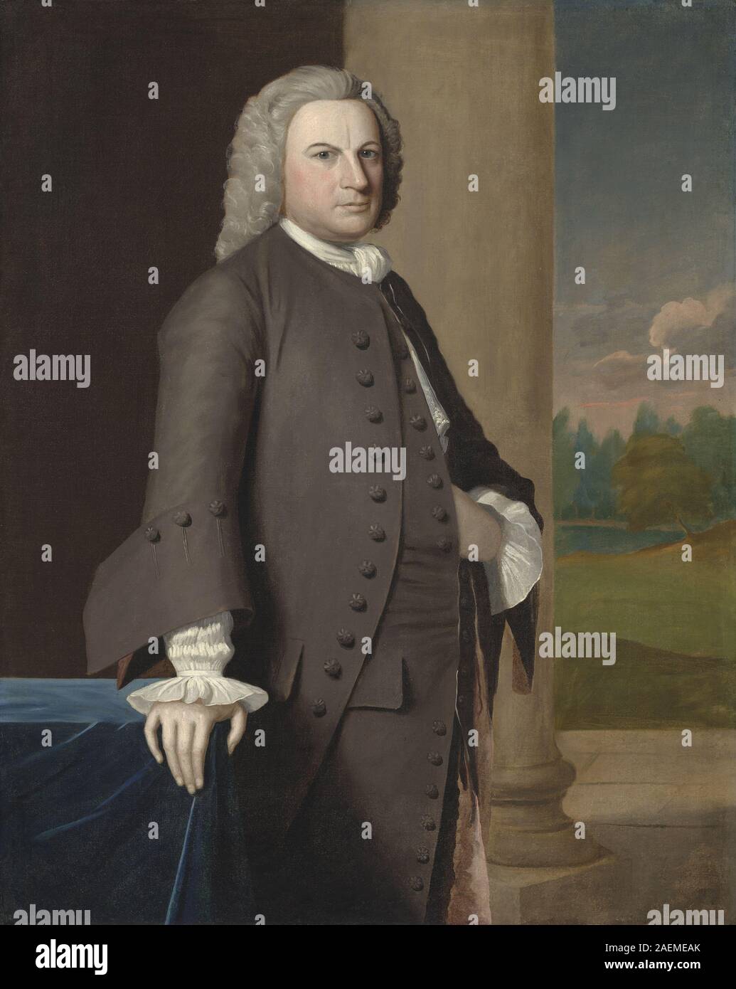 Robert Feke, Simon Pease, c 1749, Simon Pease; c. 1749 Foto Stock