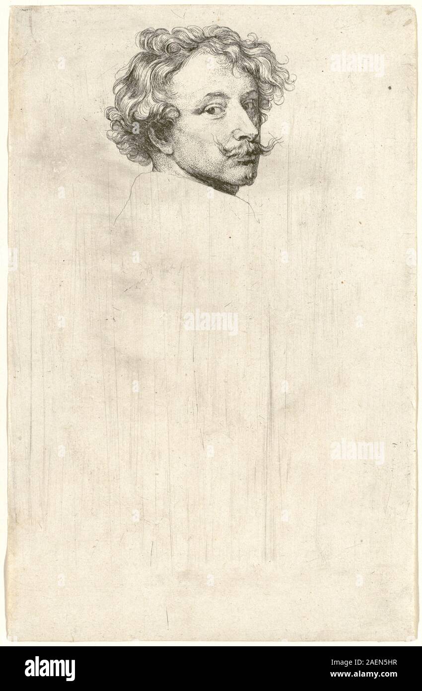 Sir Anthony van Dyck, autoritratto, probabilmente 1626-1641, autoritratto; probabilmente 1626/1641 Foto Stock
