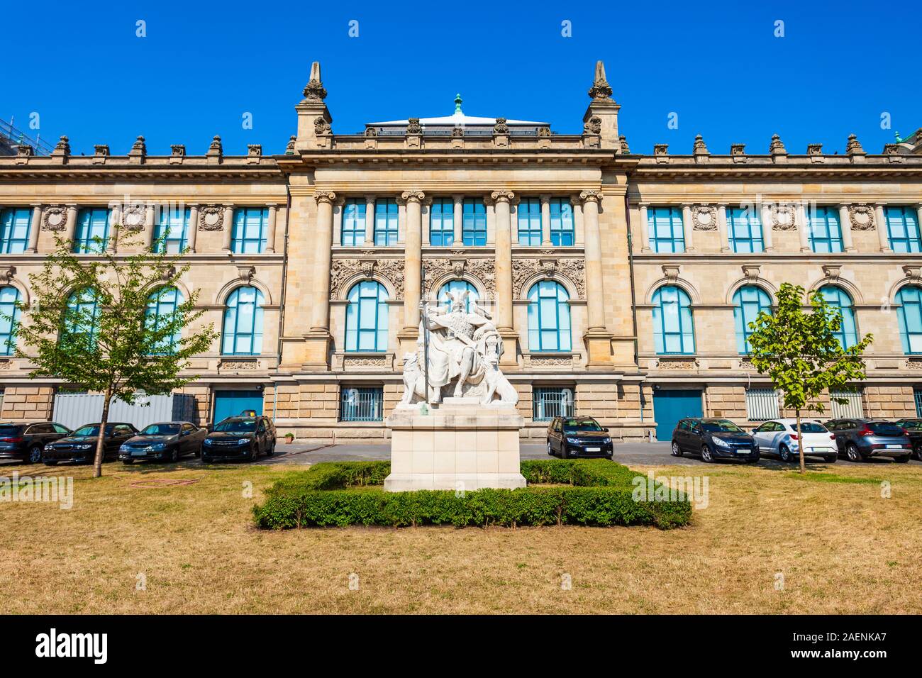 Museo di Stato della Bassa Sassonia o Landesmuseum è un museo nella città di Hannover, Germania Foto Stock