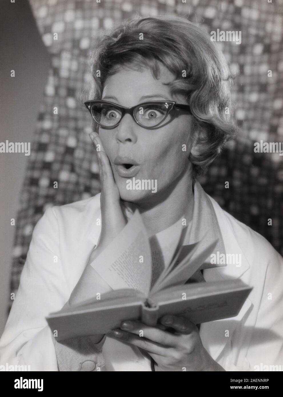 Maria Schell, österreichisch schweizerische Schauspielerin, Deutschland Ende 1950er Jahre. Austrian Swiss attrice Maria Schell, Germania fine degli anni cinquanta. Foto Stock