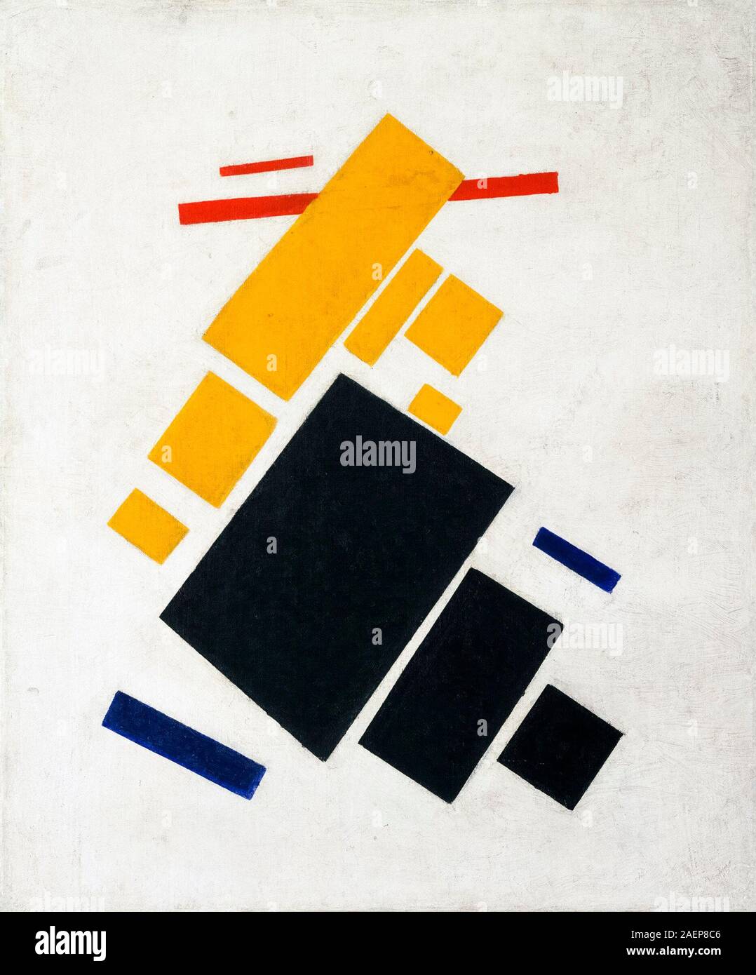 Kazimir Malevich, pittura astratta, Aereo, Suprematist (composizione), 1915 Foto Stock