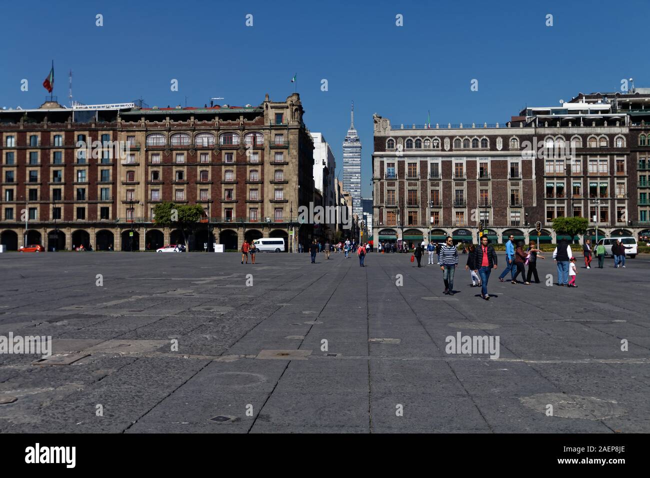 Il Centro Ciudad de Mexico nel 2017 Foto Stock