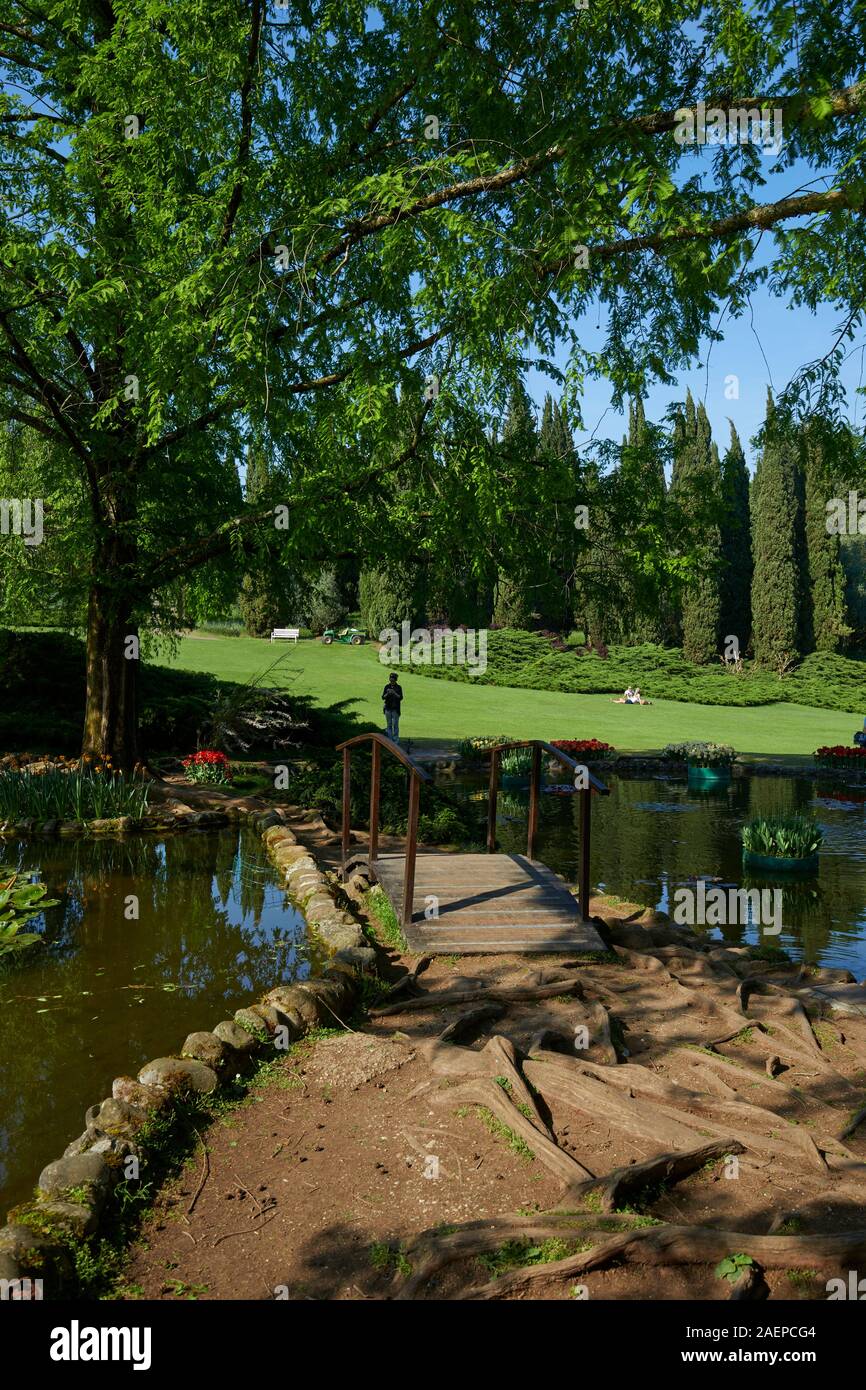 Parco Naturalistico di Sigurta, provincia di Verona, Italia Foto Stock