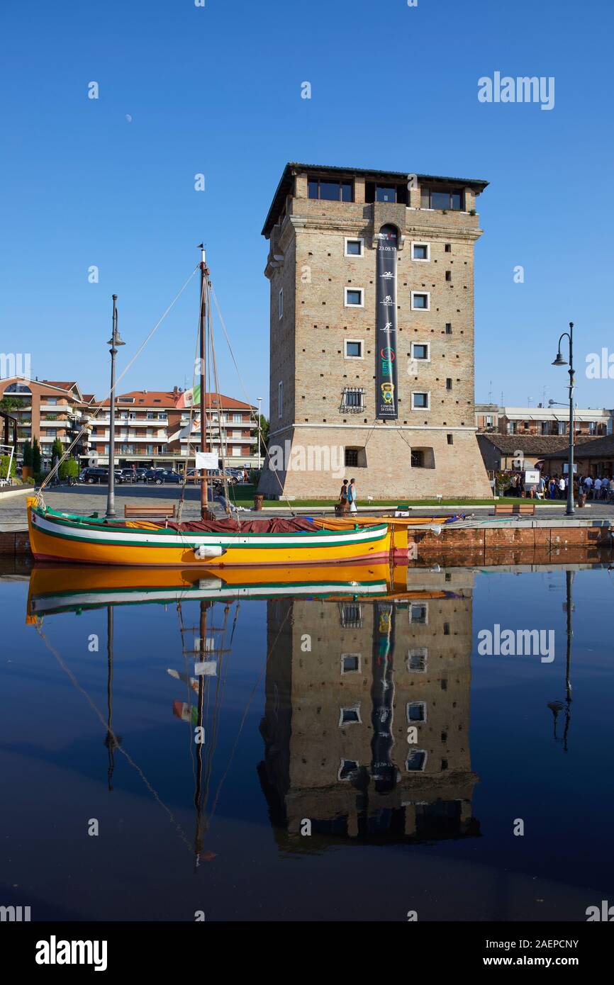 San Michele Torre a Cervia, Italia Foto Stock
