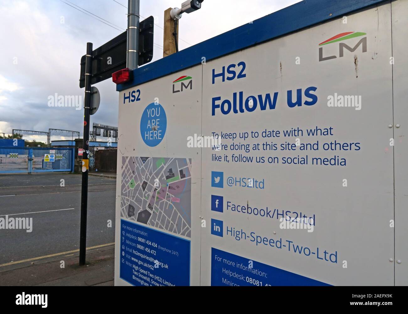 Storico Old Curzon Street stazione di ingresso, HS2 sviluppo, Birmingham, Curzon Street, Birmingham, West Midlands, Inghilterra, Regno Unito, B5 5LG Foto Stock