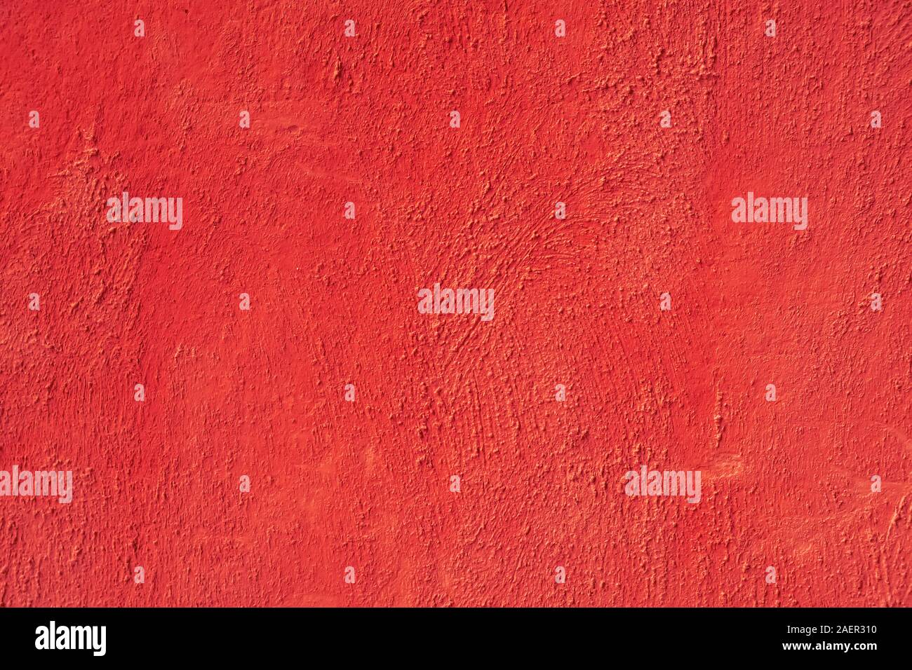Grunge vecchio muro rosso texture. Foto Stock