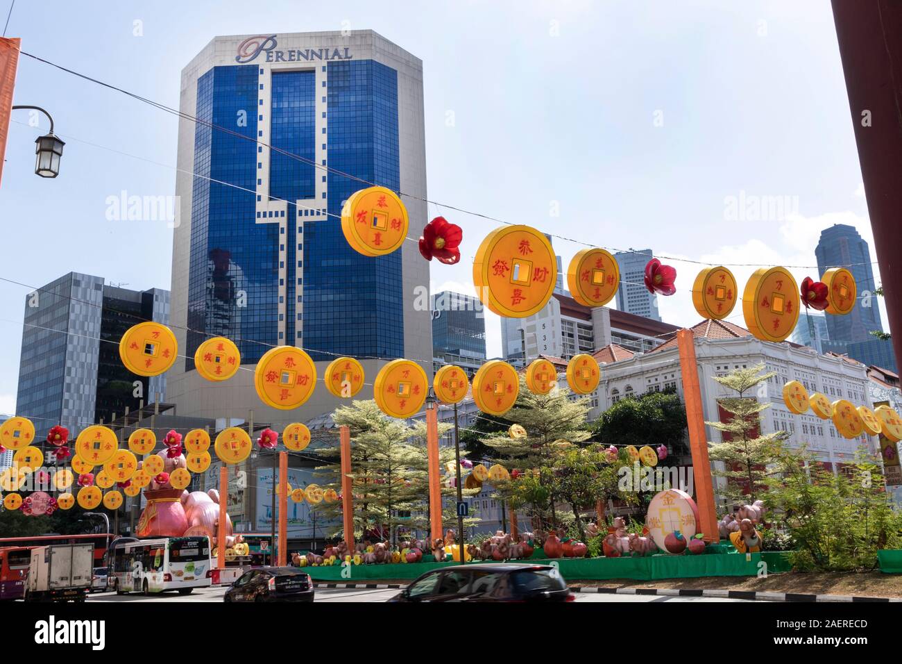 Chinatown, Singapore Foto Stock