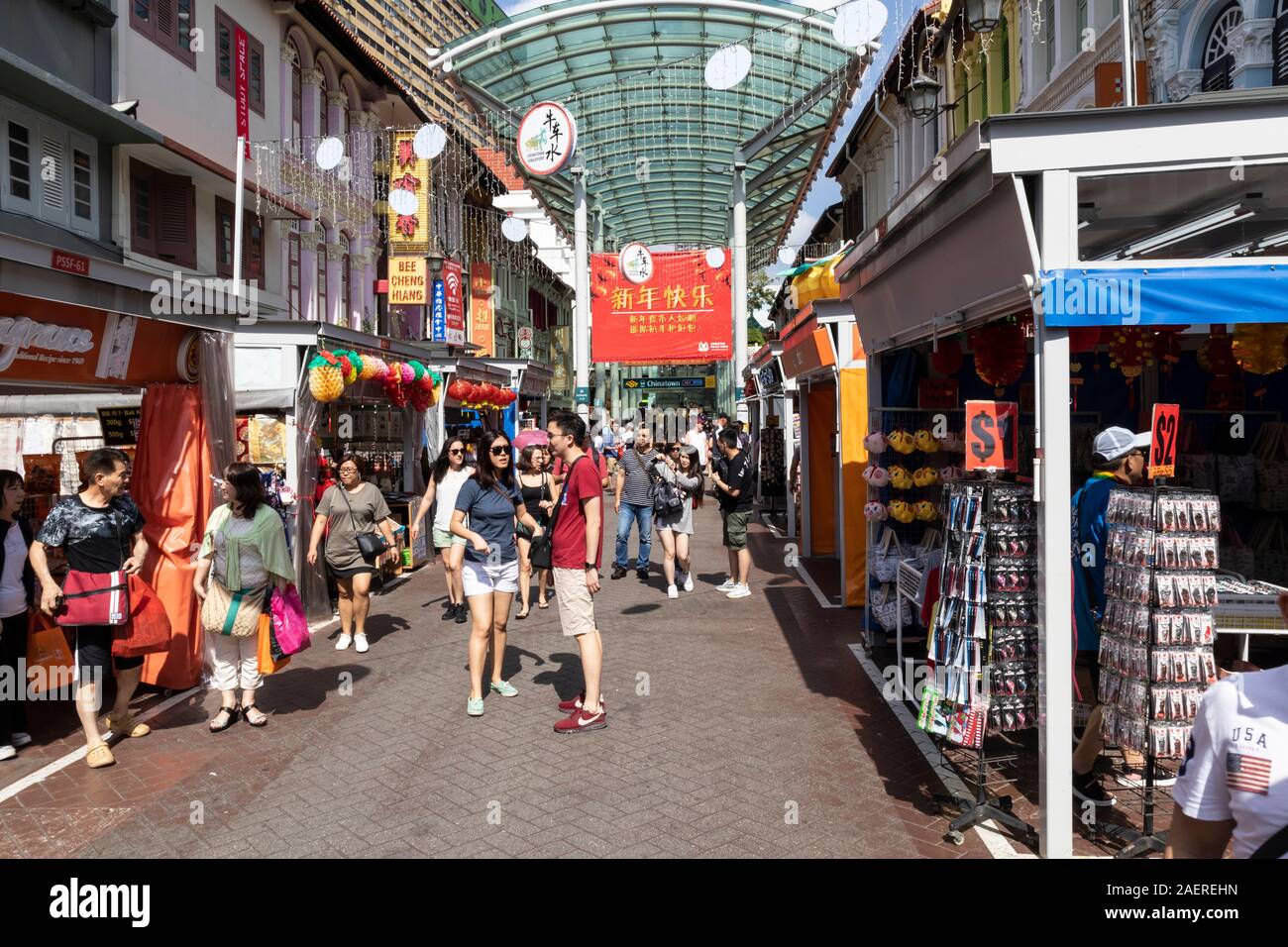 Chinatown, Singapore Foto Stock