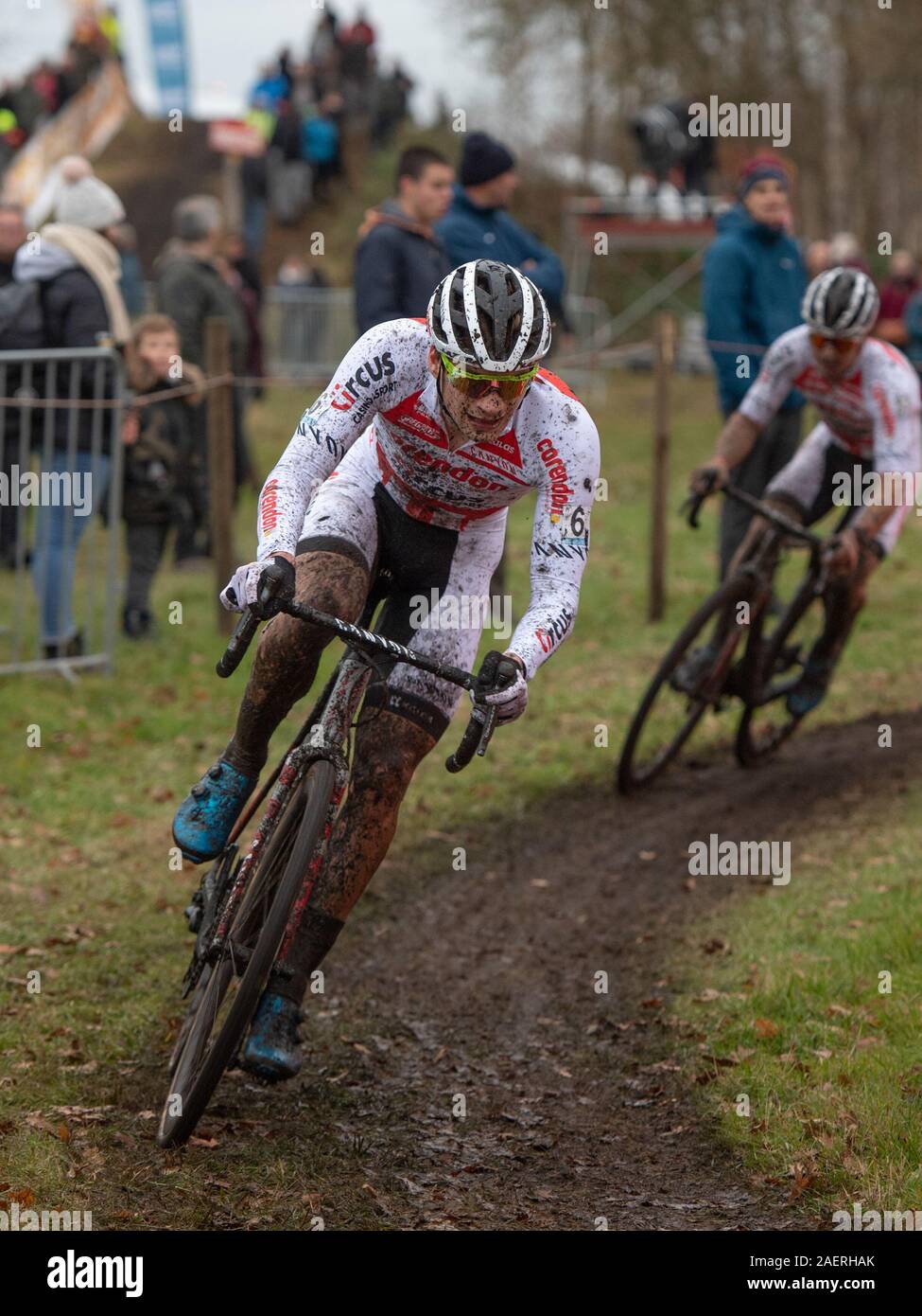 07-12-2019: Wielrennen: Bricocross: Essen David van der Poel Foto Stock