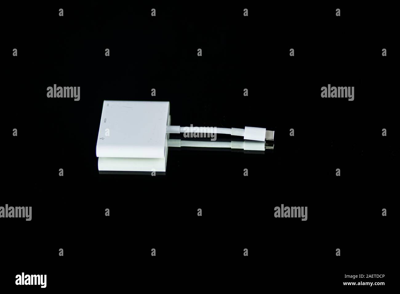Usb apple Foto Stock