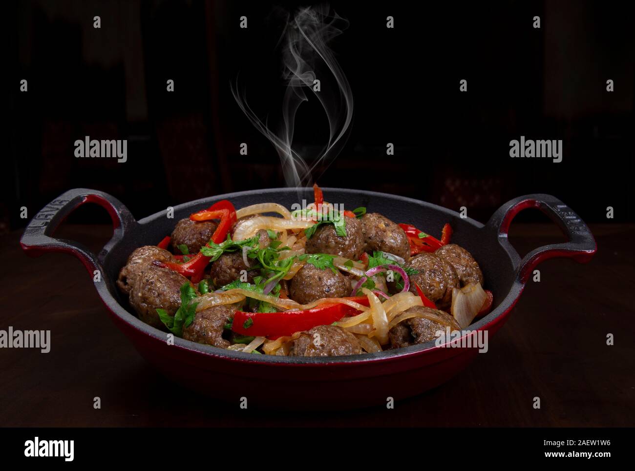 Il pakistan tradizionale Bar B Que Kofta Kabab Foto Stock
