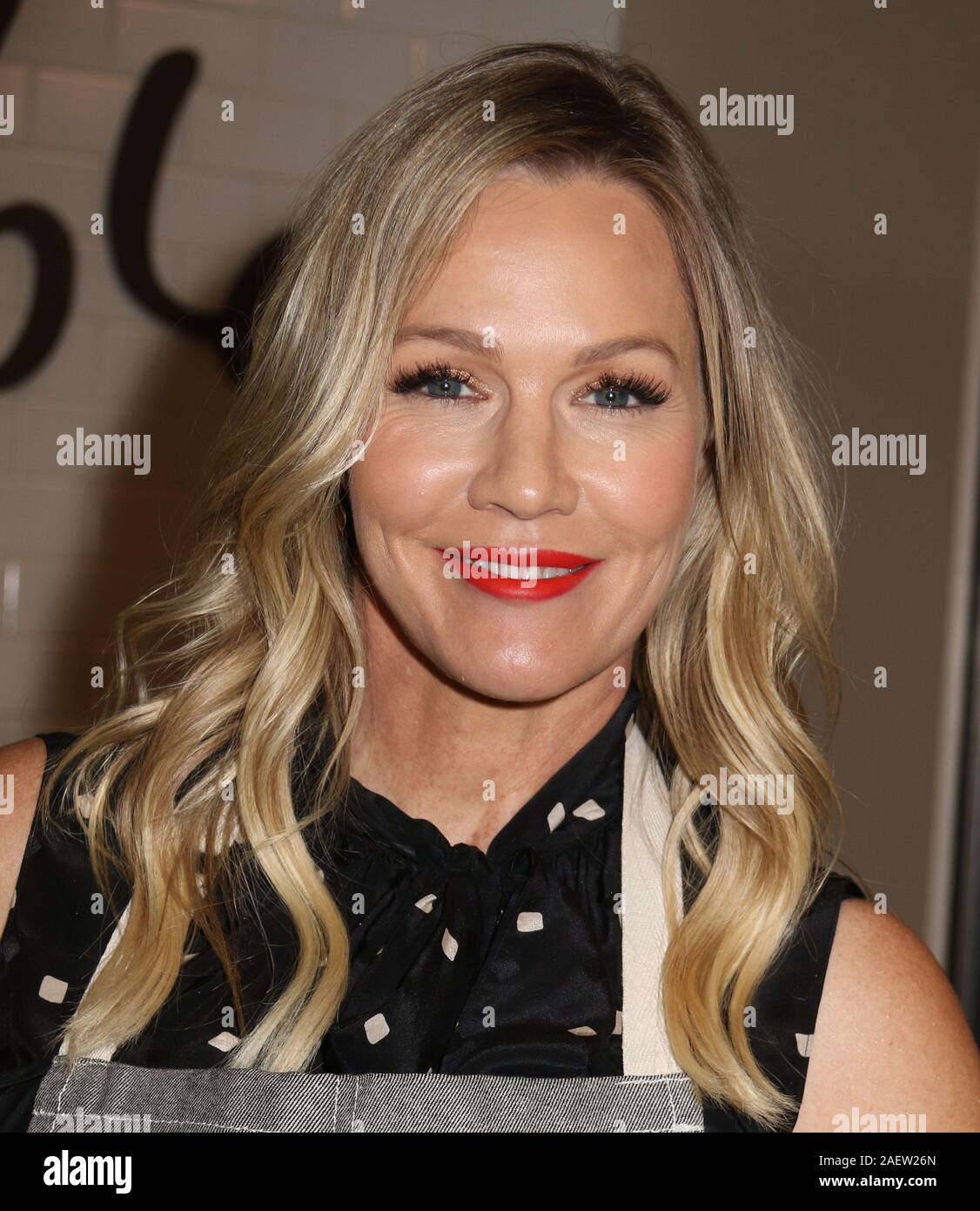 Dicembre 10, 2019, New York New York, Stati Uniti d'America: attrice Jennie Garth da "Beverly Hills 90210' al lancio del partenariato di Shipt, un servizio di consegna di generi alimentari e stoviglie rivenditore Sur La tabella. (Credito Immagine: © Nancy Kaszerman/ZUMA filo) Foto Stock