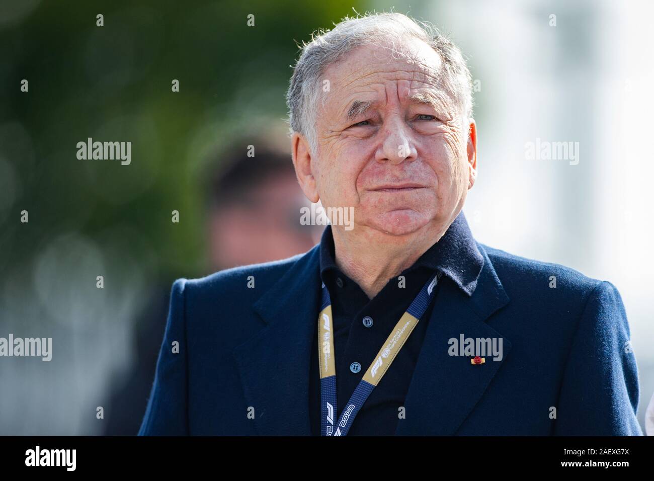 Jean Todt durante Potraits di Monza Grand Prix 2019, Monza, Italia, 01 dic 2019, motori campionato di Formula 1 Foto Stock