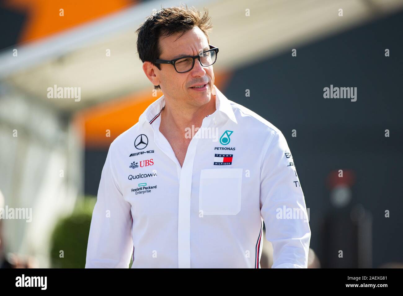 Toto Wolff durante Potraits di Monza Grand Prix 2019, Monza, Italia, 01 dic 2019, motori campionato di Formula 1 Foto Stock