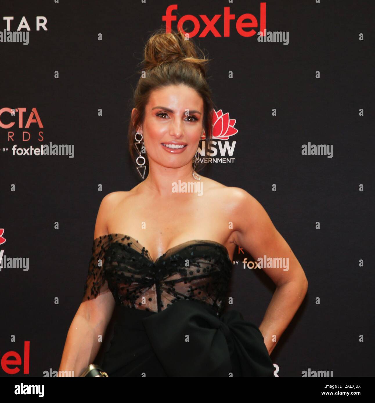 Ada Nicodemou assiste il 2019 AACTA Awards presentato da Foxtel a stella a Sydney. Foto Stock