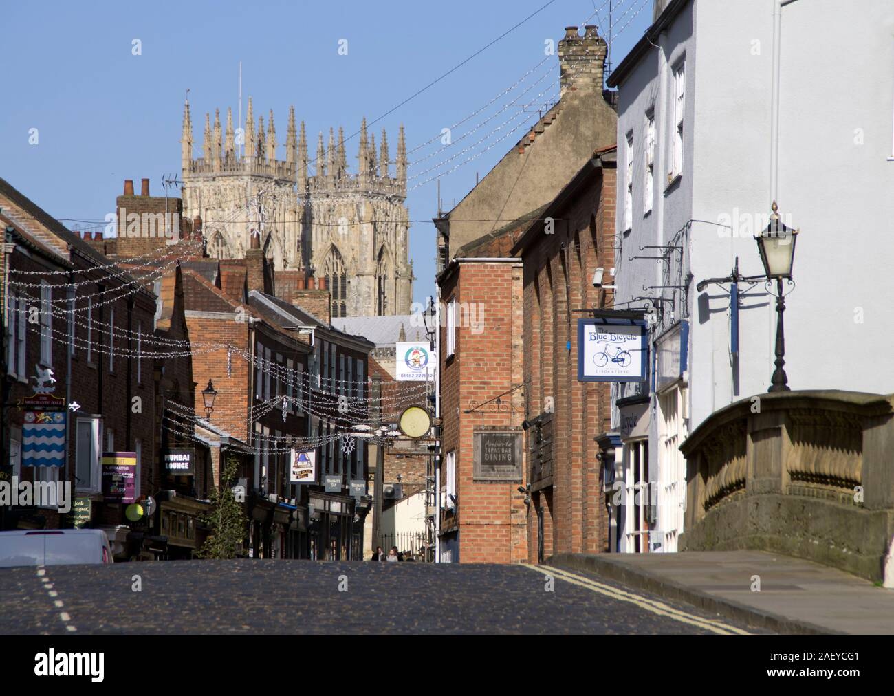 Fossgate York Foto Stock