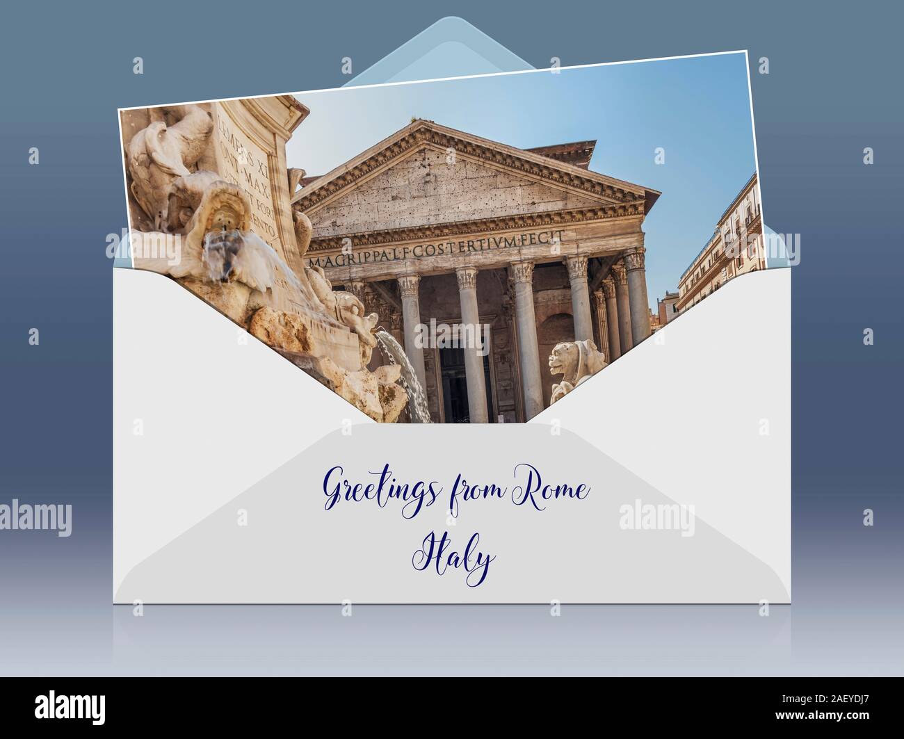 Il Pantheon è un edificio antico di Roma e dal 609 D.C. una chiesa cattolica, Roma, Lazio, l'Italia, Europa Foto Stock