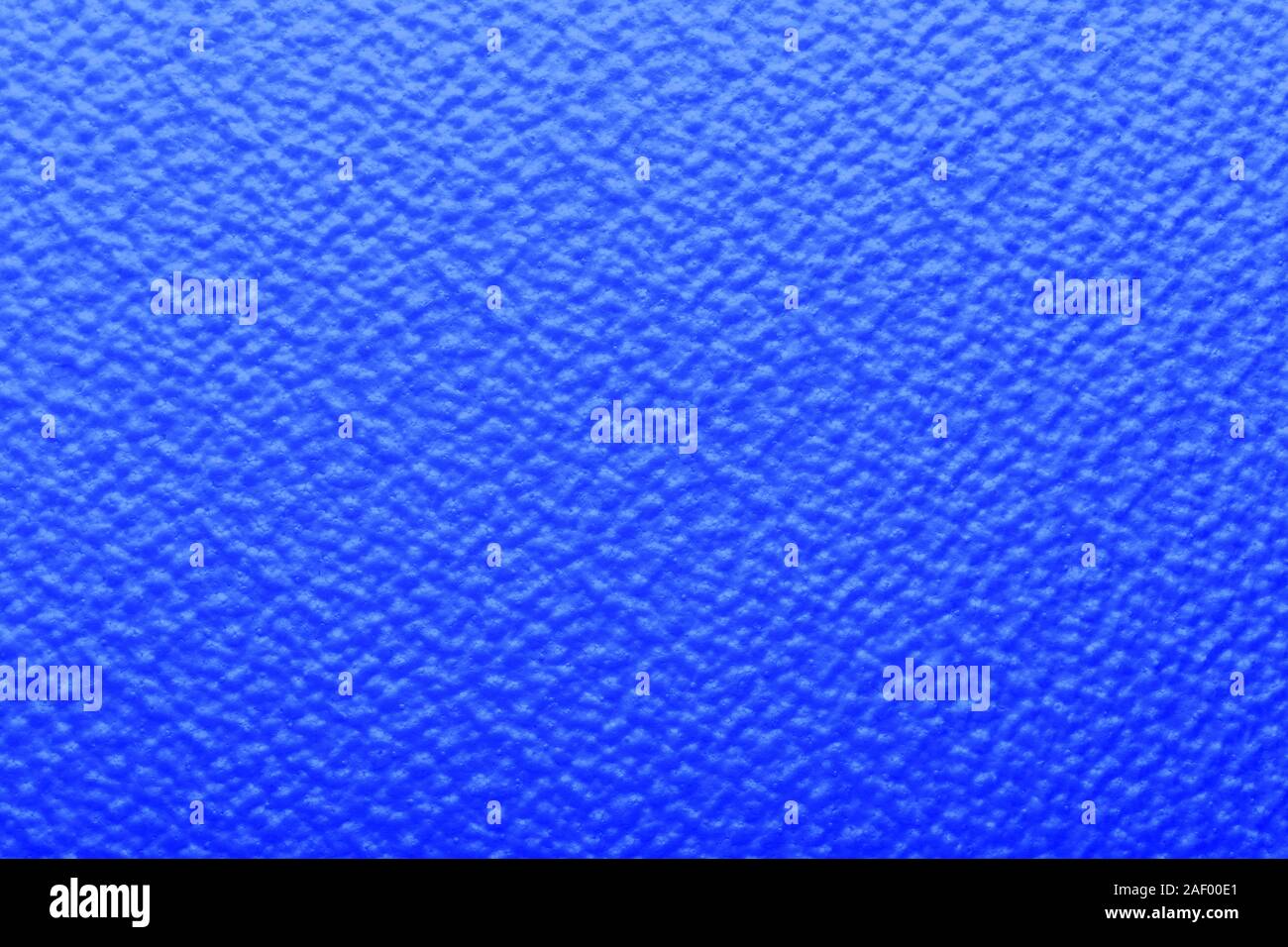 Trendy Classico colore blu 2020 sfondo texture. Modello di colore blu per il design. Sfondo azzurro sfondo punteggiato di materiale. Foto Stock