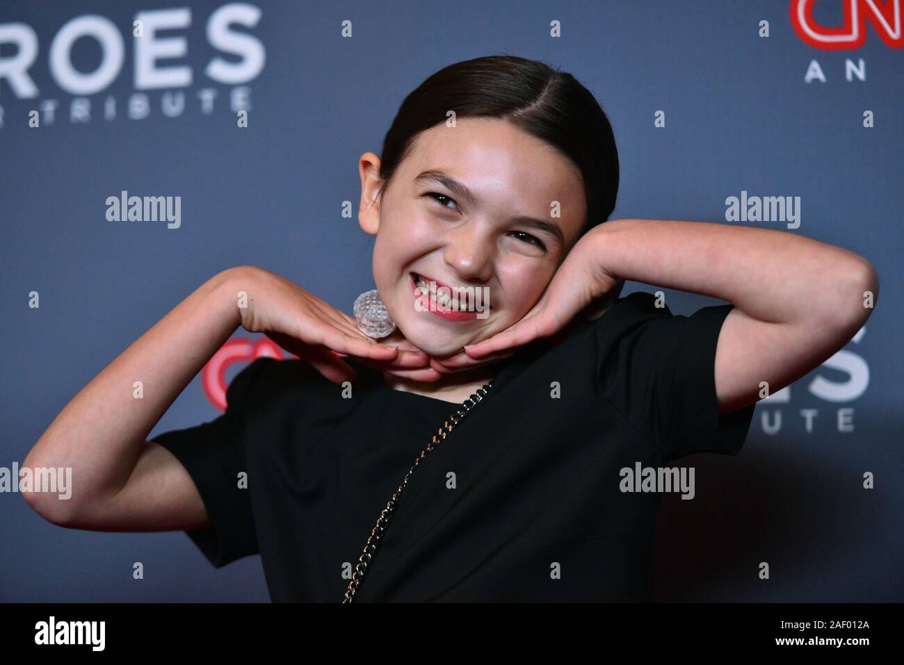 Brooklynn Principe assiste CNN Heroes al Museo Americano di Storia Naturale su dicembre 08, 2019 in New York City. Foto Stock