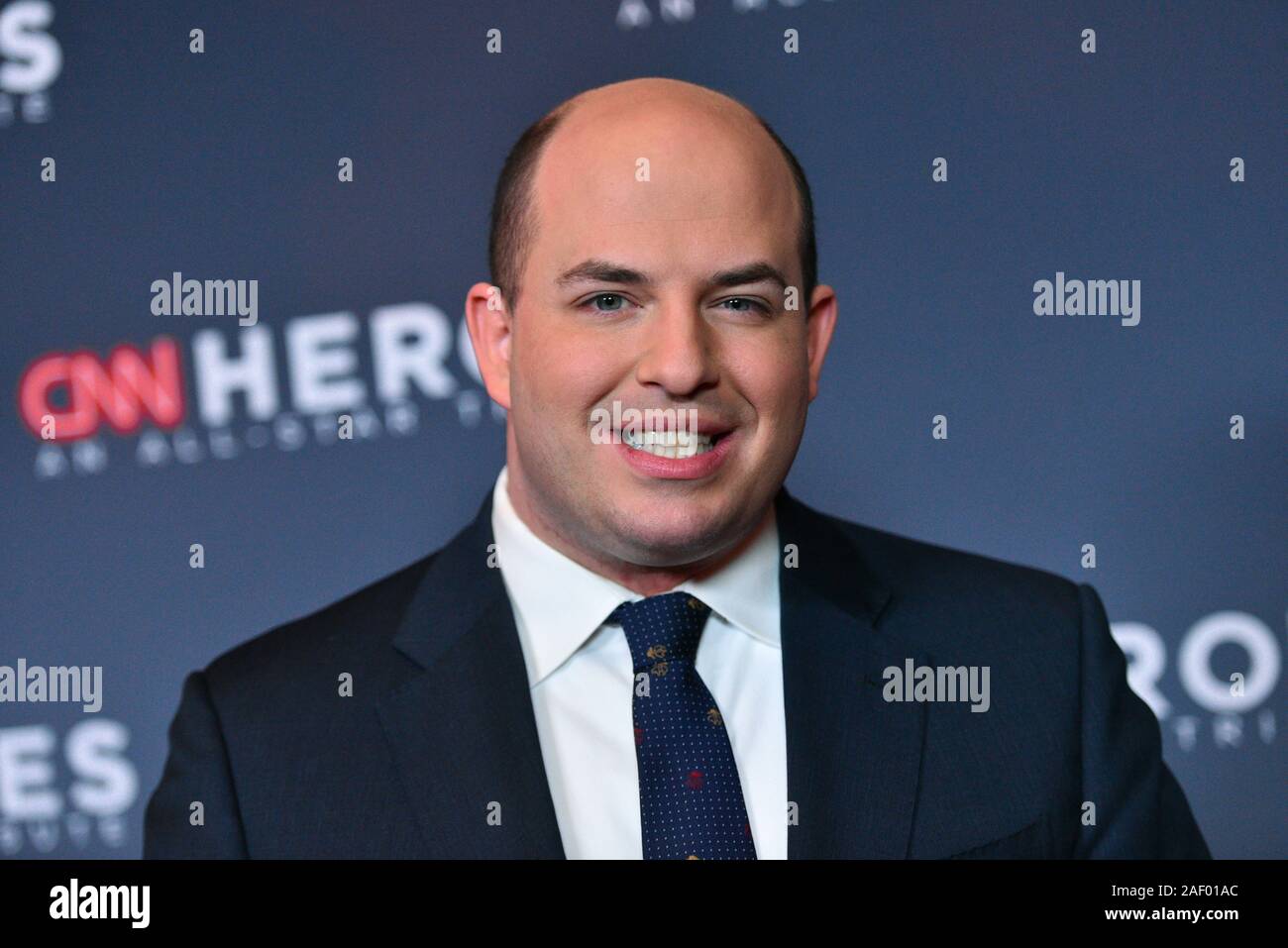 Brian Stelter assiste CNN Heroes al Museo Americano di Storia Naturale su dicembre 08, 2019 in New York City. Foto Stock