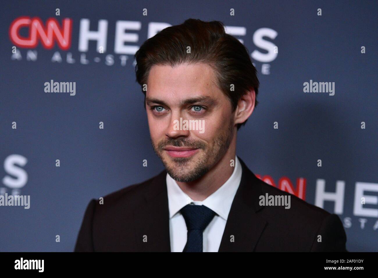 Tom Payne assiste CNN Heroes al Museo Americano di Storia Naturale su dicembre 08, 2019 in New York City. Foto Stock