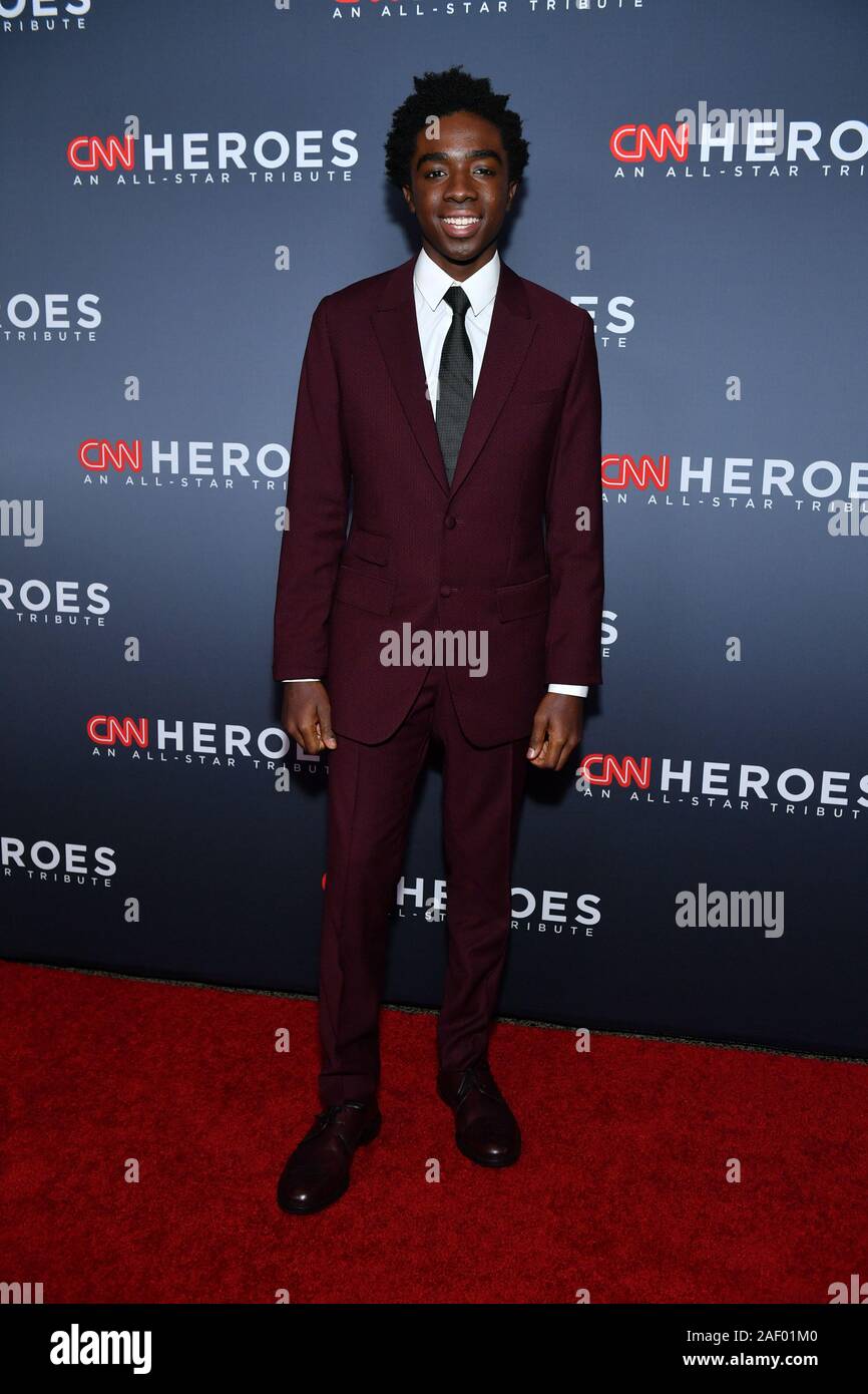 Caleb McLaughlin assiste CNN Heroes al Museo Americano di Storia Naturale su dicembre 08, 2019 in New York City. Foto Stock