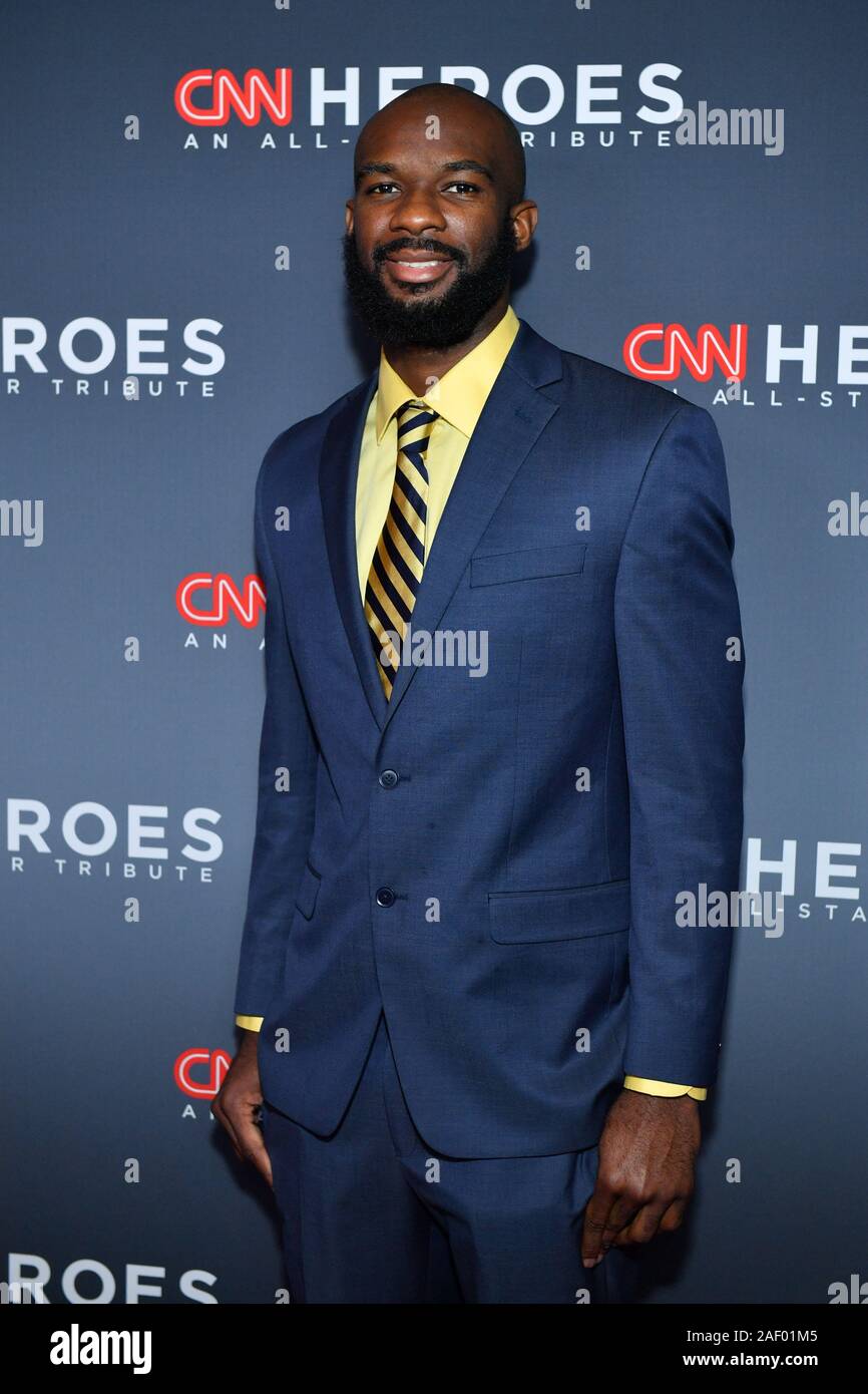 Nathan Bain assiste CNN Heroes al Museo Americano di Storia Naturale su dicembre 08, 2019 in New York City. Foto Stock
