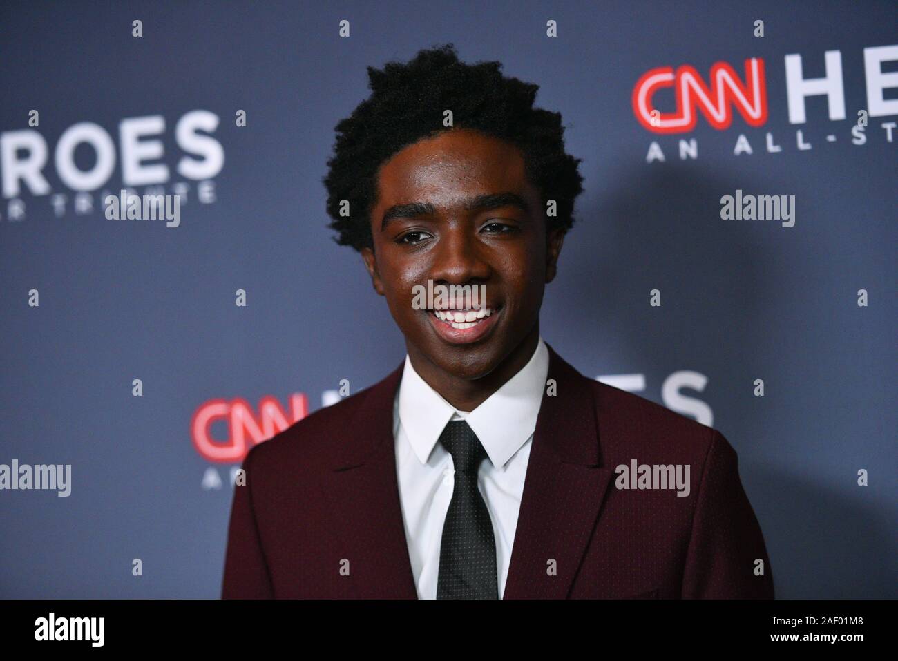 Caleb McLaughlin assiste CNN Heroes al Museo Americano di Storia Naturale su dicembre 08, 2019 in New York City. Foto Stock