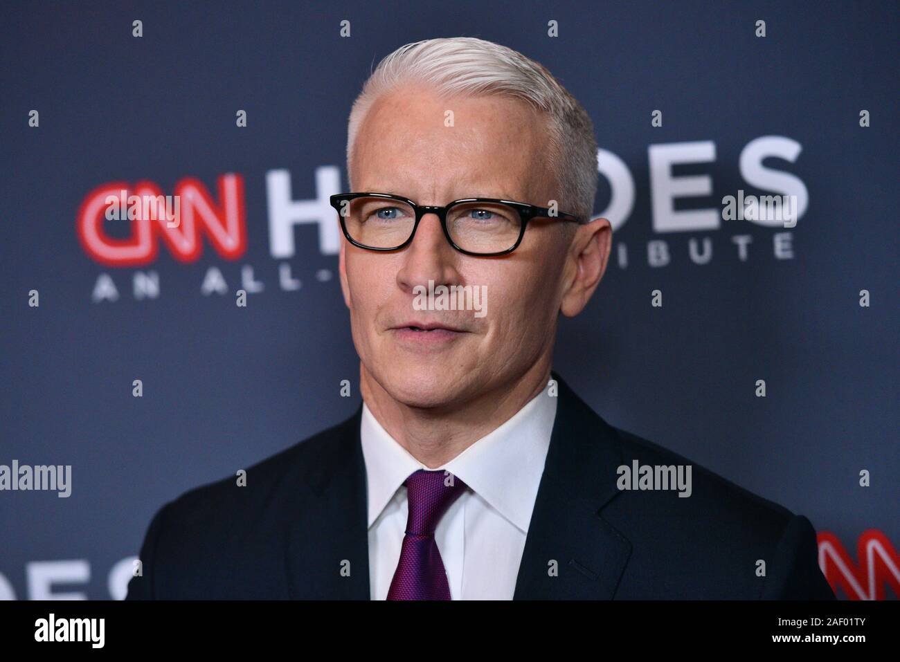 Anderson Cooper assiste CNN Heroes al Museo Americano di Storia Naturale su dicembre 08, 2019 in New York City. Foto Stock