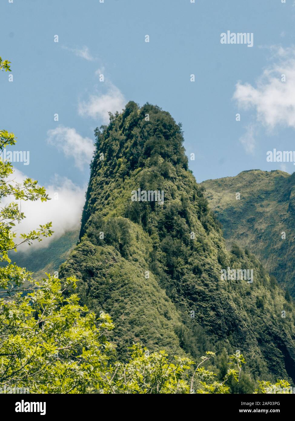 Il famoso ago di Maui, Hawaii Foto Stock